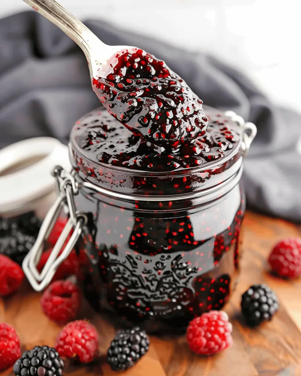 Blackberry Jam Bliss: Easy Homemade Delight for Your Family