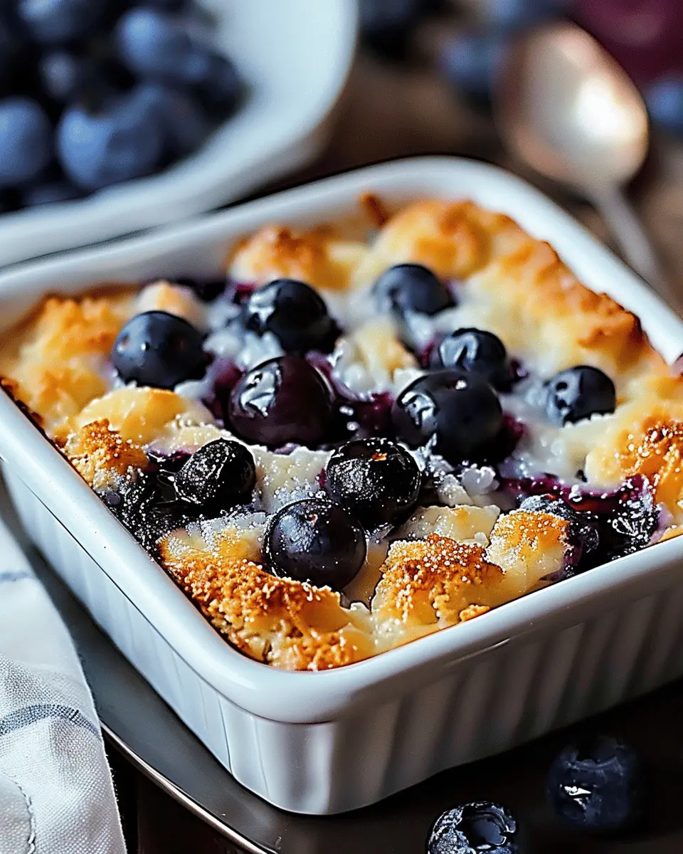 Blueberry Cottage Cheese Breakfast Bake: Easy and Indulgent Start