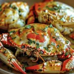 Buttery Garlic Crab