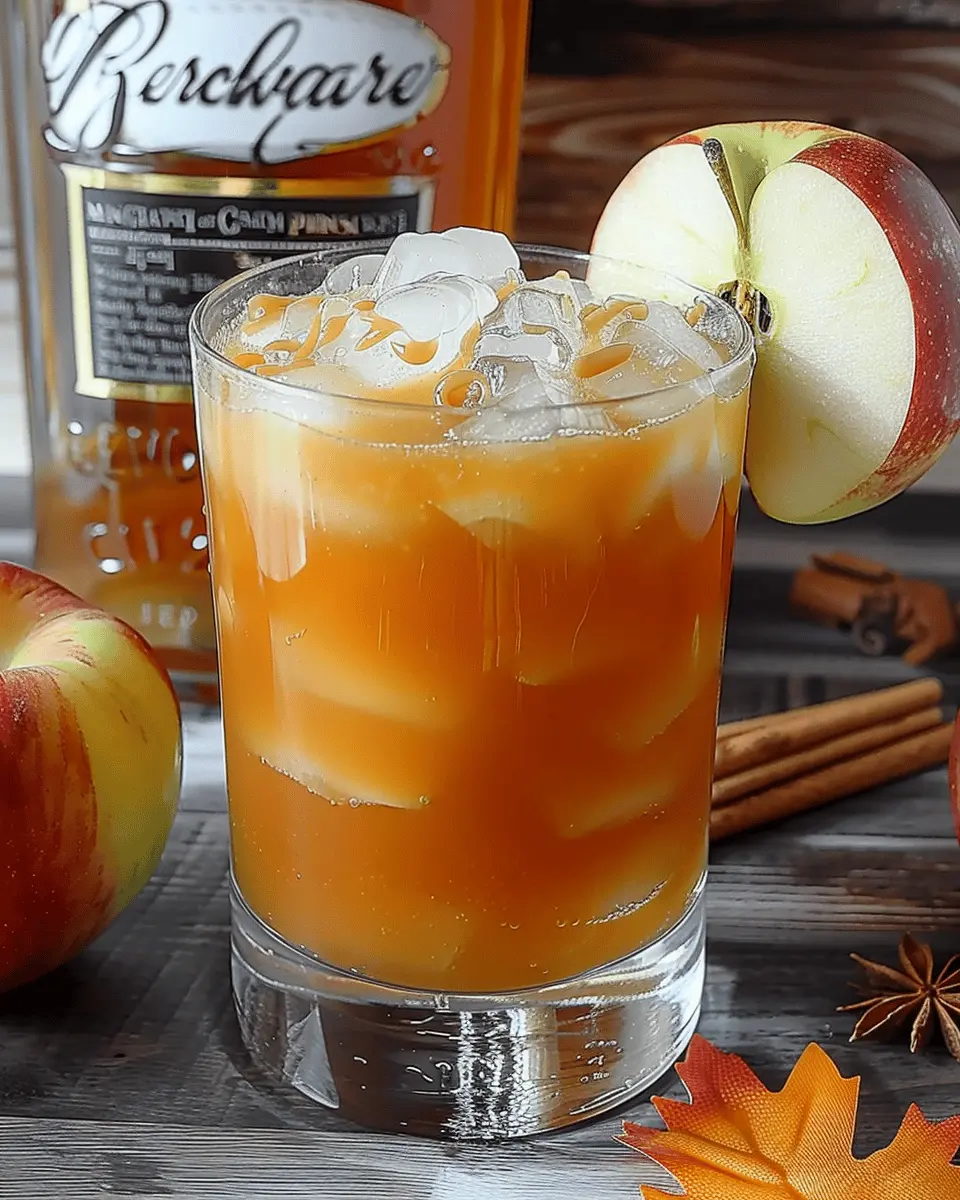 Caramel Apple Cocktail Delight: A Cozy Fall Favorite