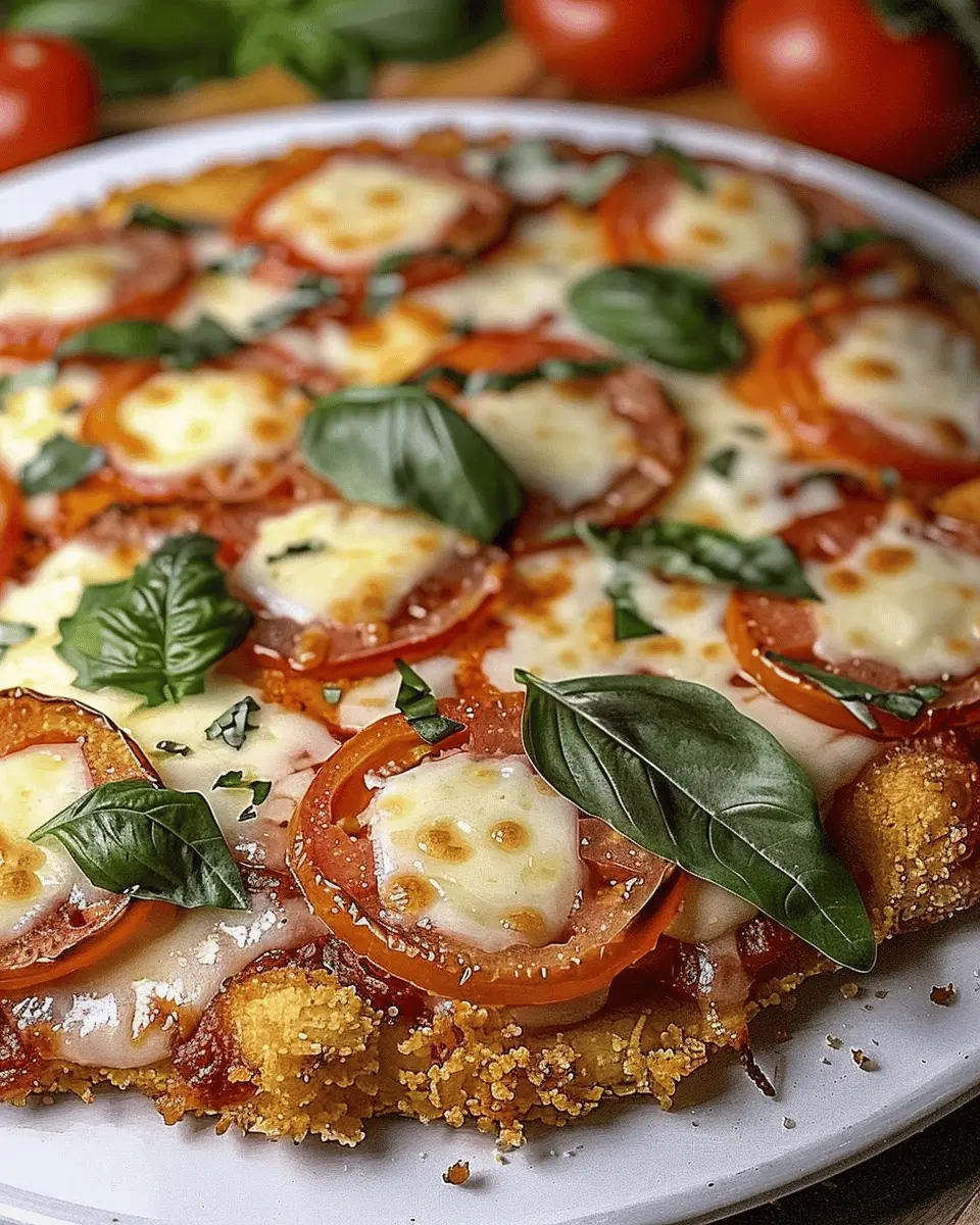 Chicken Crust Pizza: Easy Recipe for a Guilt-Free Delight