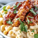 Copycat Applebee’s Honey Pepper Chicken Mac and Cheese