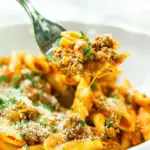 Cottage Cheese Pumpkin Sausage Pasta