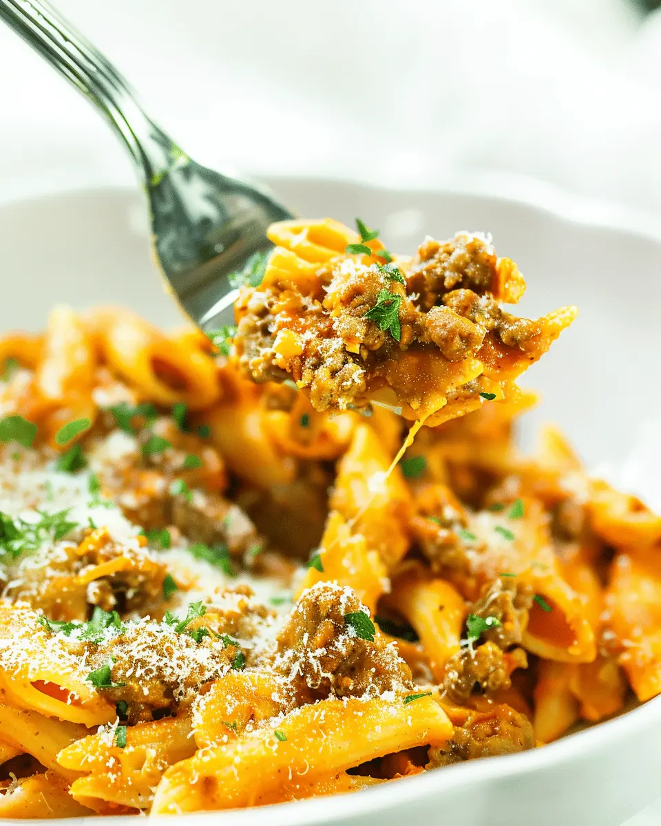 Cottage Cheese Pumpkin Sausage Pasta: A Cozy Delight for Fall
