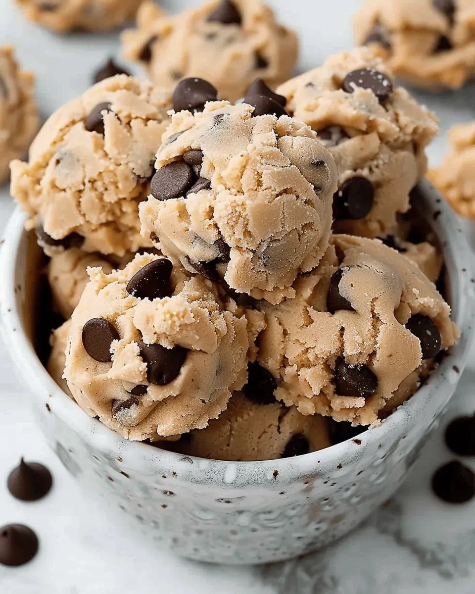 Edible protein cookie dough: Easy, Healthy Treat for Everyone