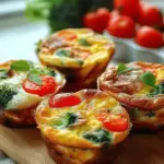 Egg White Muffins with Veggies
