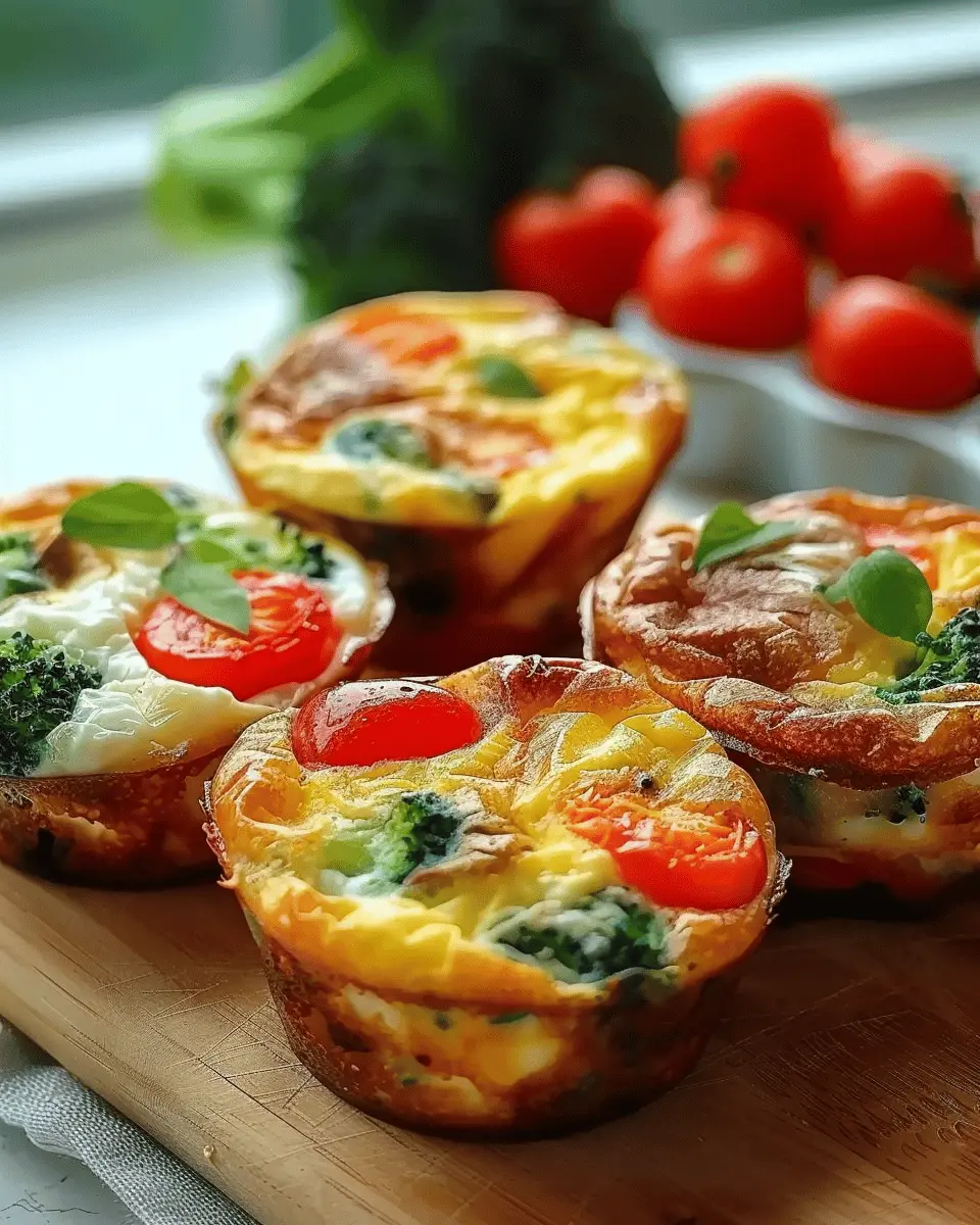 Egg White Muffins with Veggies: Easy Turkey Bacon Delight