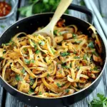 One Pot Spicy Thai Noodles