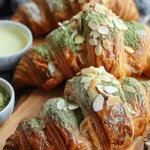 Perfect Matcha Almond Croissants to Impress