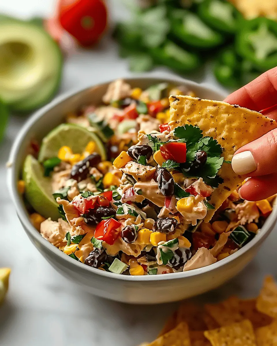 Quick Southwestern Chicken Salad: Healthy and Delicious Twist on a Classic