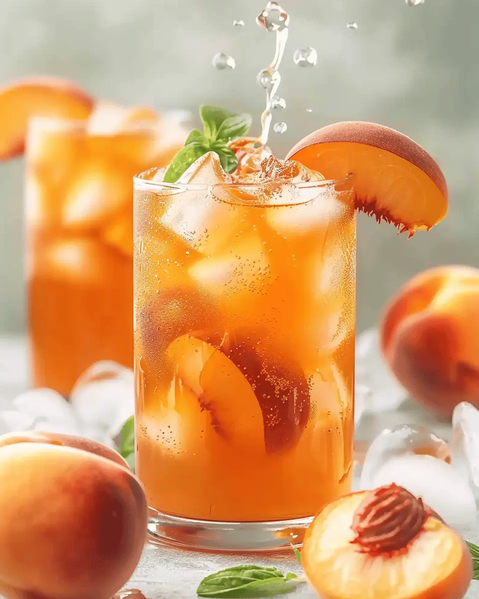 Southern Peach Tea: The Best Refreshing Summer Delight Recipe