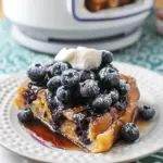Slow Cooker Blueberry French Toast