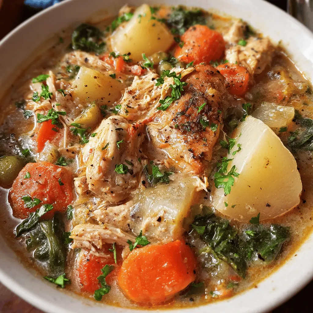 Slow Cooker Chicken Stew: Easy and Hearty Comfort Food Recipe