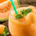 melon cantaloup à la menthe