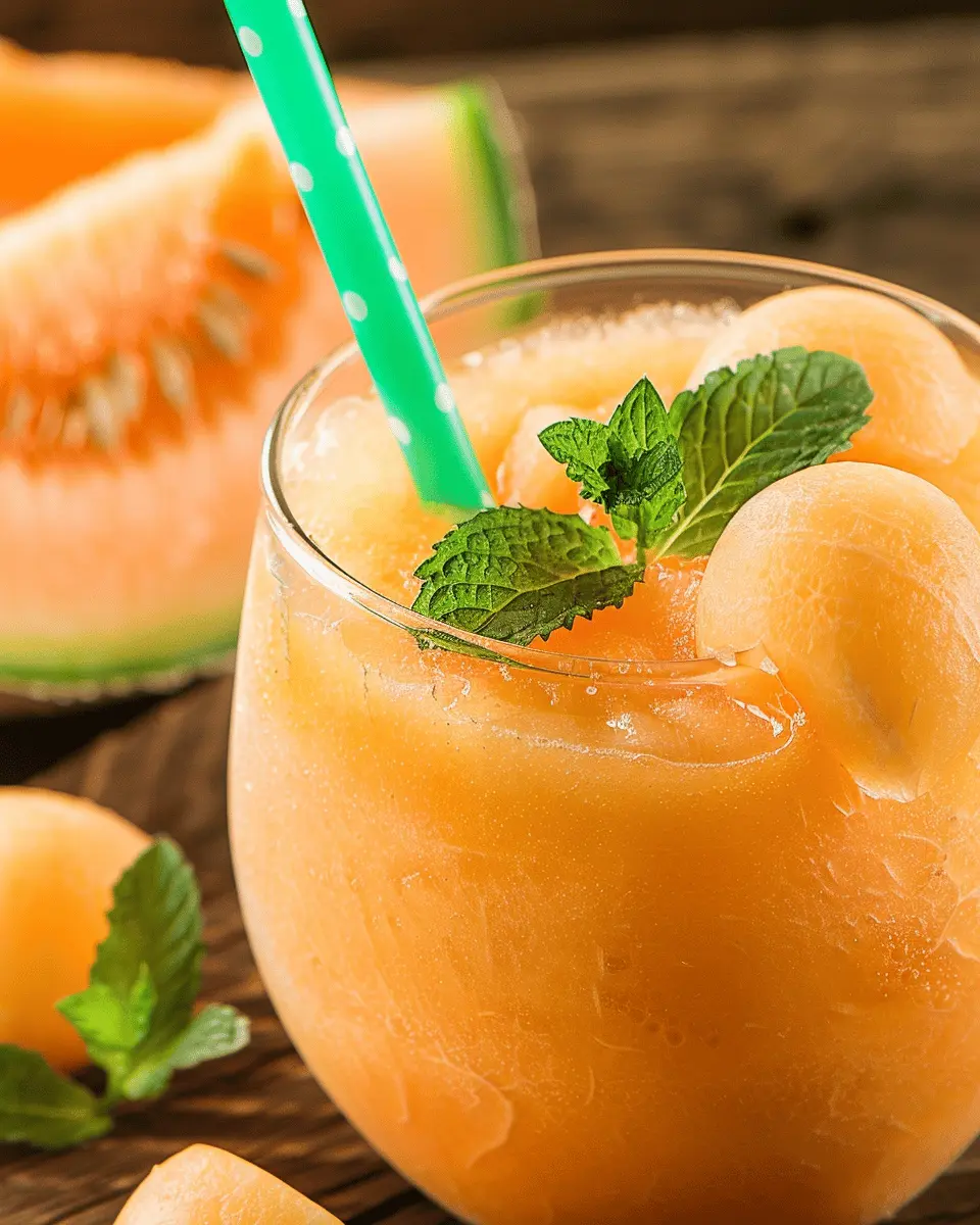 melon cantaloup à la menthe: Refreshing Summer Delight Recipe