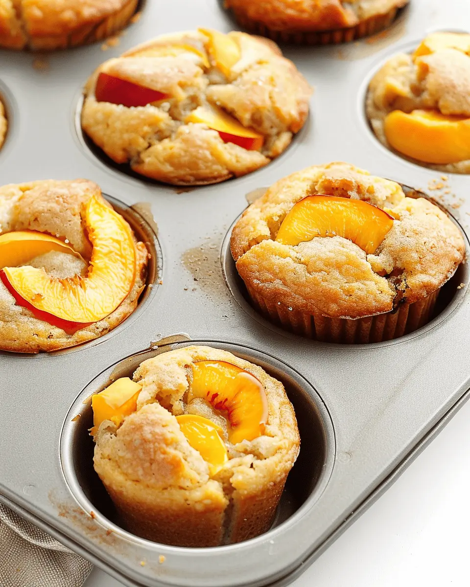 Almond Flour Peach Muffins: Easy, Delicious, and Guilt-Free Treats