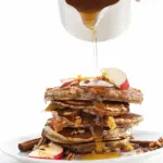 Apple Cinnamon Protein Pancakes