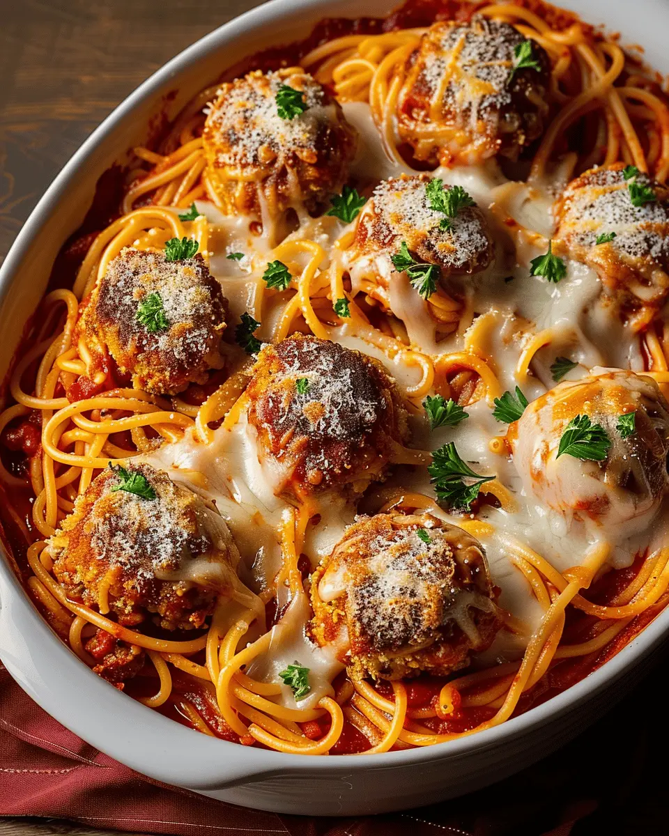 Baked Spaghetti and Meatballs: An Easy Indulgence for Family Nights