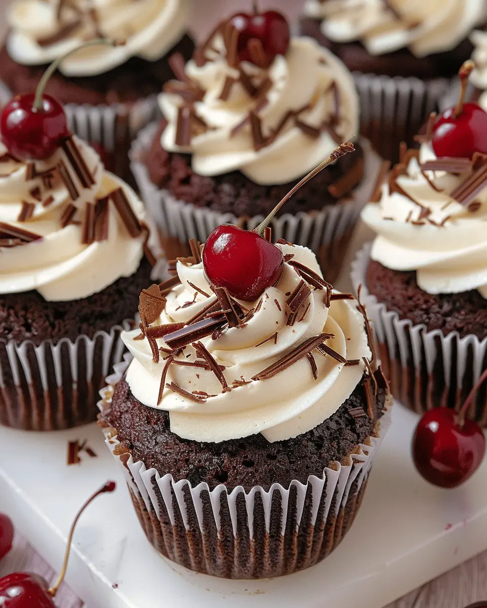 Black Forest Cupcakes: Indulgent Treats for Any Occasion