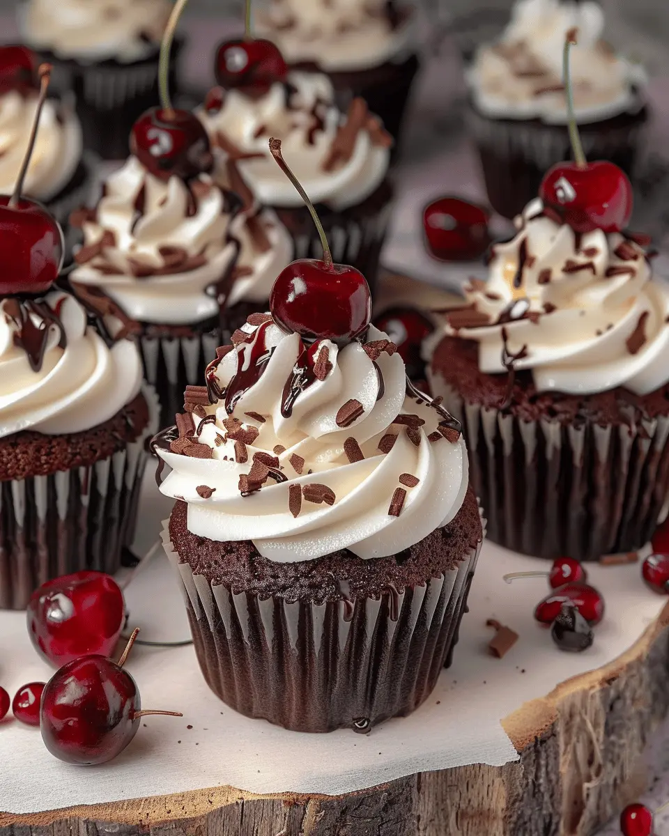 Black Forest Cupcakes: Indulgent Treat with a Unique Twist