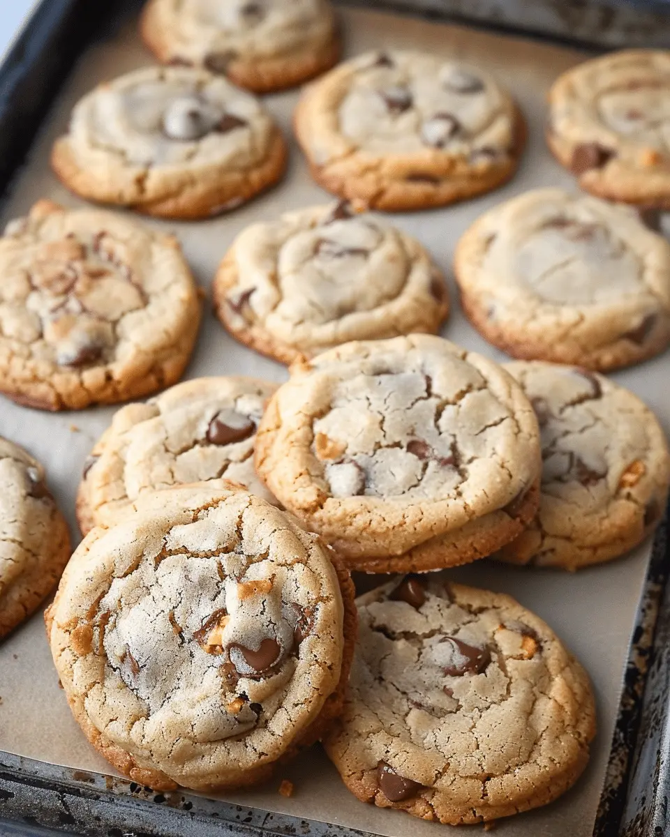 browned butter chocolate chip cookies: the best homemade treat