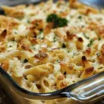 Chicken Alfredo Pasta Bake Recipe is a must-try!