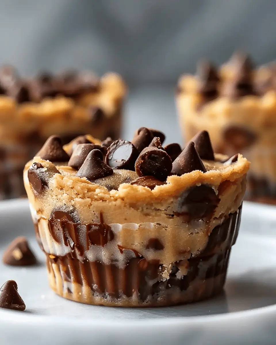Cookie Dough Cups: Indulgent, Gooey & Perfectly Portioned Treats