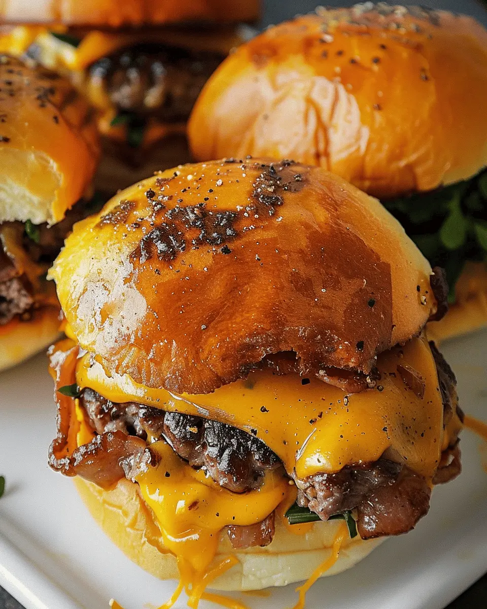 Copycat Beef and Cheddar Sliders: Easy, Irresistibly Delicious Bites