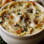 Creamy Alfredo Lasagna Soup