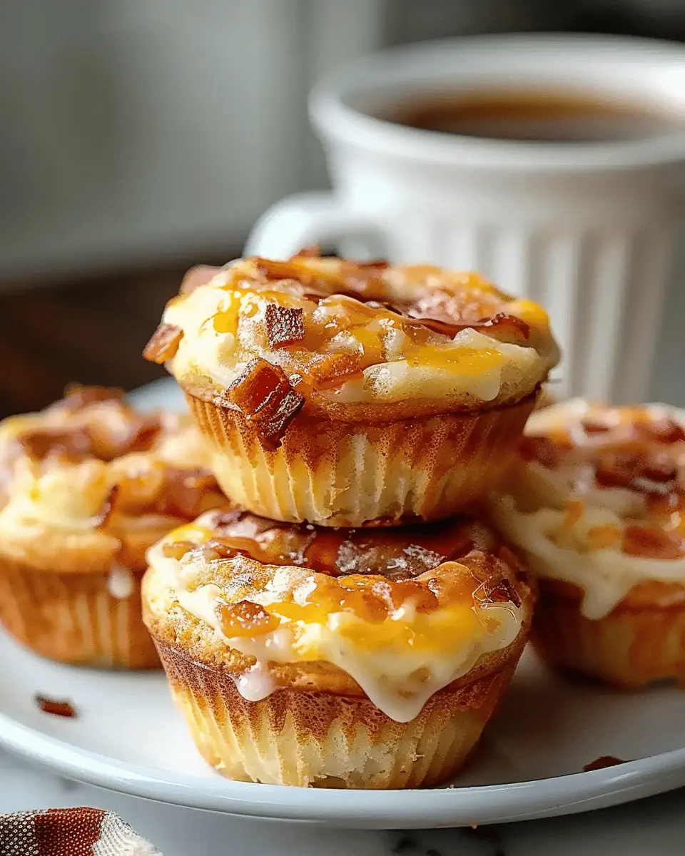 Deliciously Easy McGriddle Muffins with Turkey Bacon and Chicken Ham