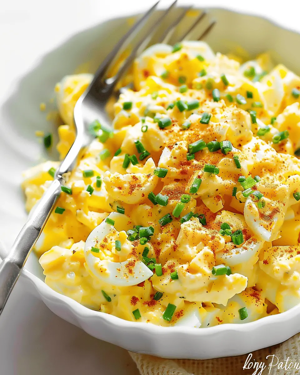 Easy Egg Salad Recipe with Turkey Bacon and a Creamy Twist