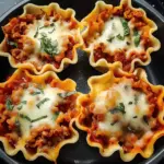Easy Lasagna Cups (Just 30 Minutes!)
