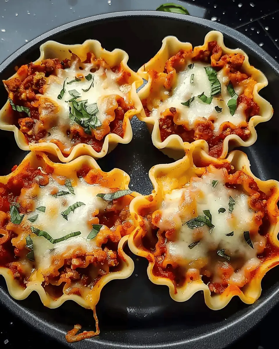 Easy Lasagna Cups: Deliciously Homemade in Just 30 Minutes