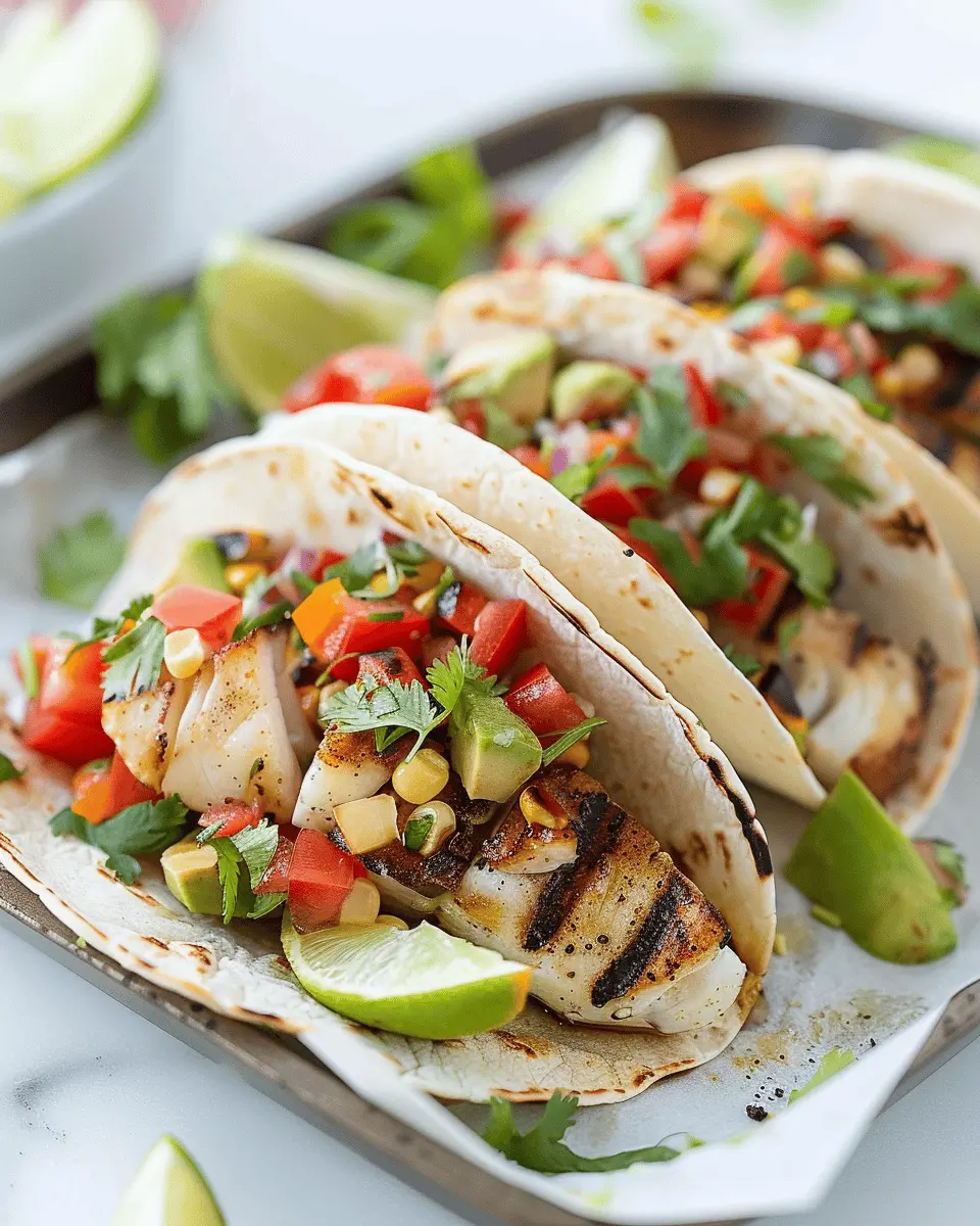 Grilled Fish Tacos: Easy, Flavorful, and Perfect for Home Cooking