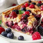 High Protein Triple Berry Bake – Healthy Breakfast Recipe