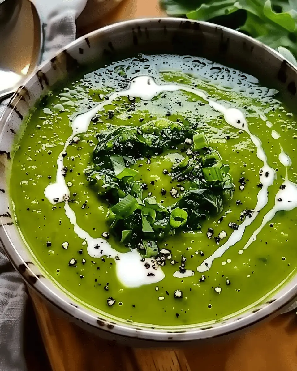 Immunity-Boosting Green Goddess Soup: A Nourishing Delight