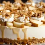 Irresistible No-Bake Apple Pie Cheesecake Recipe