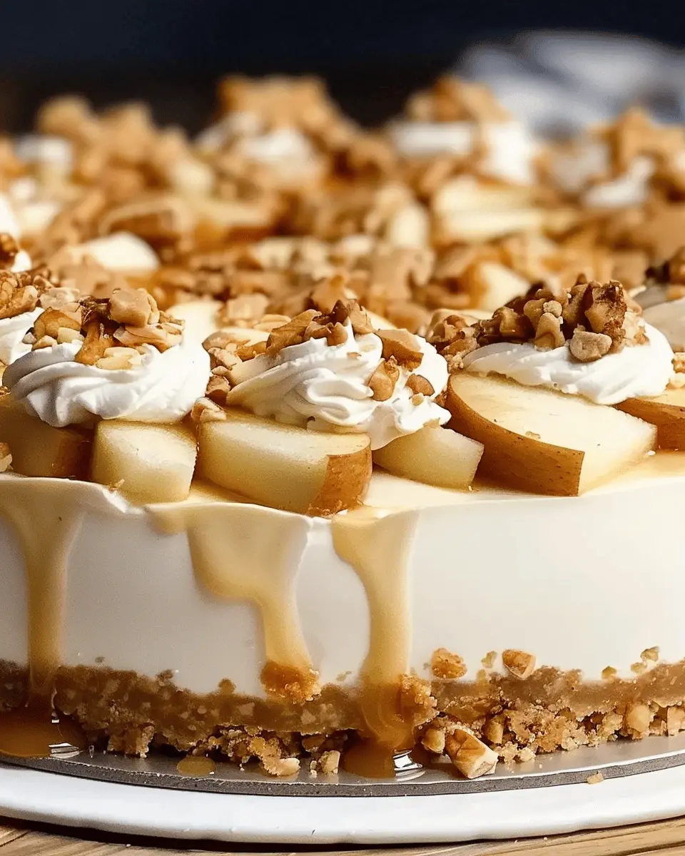 No-Bake Apple Pie Cheesecake: The Easy Indulgence You Crave