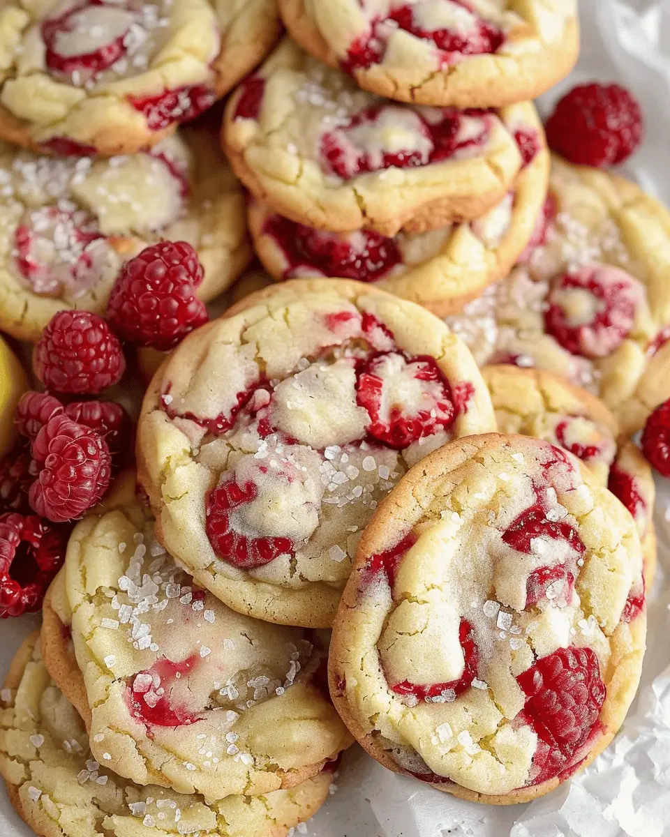 Lemon Raspberry Cookies: Easy and Irresistibly Sweet Treats