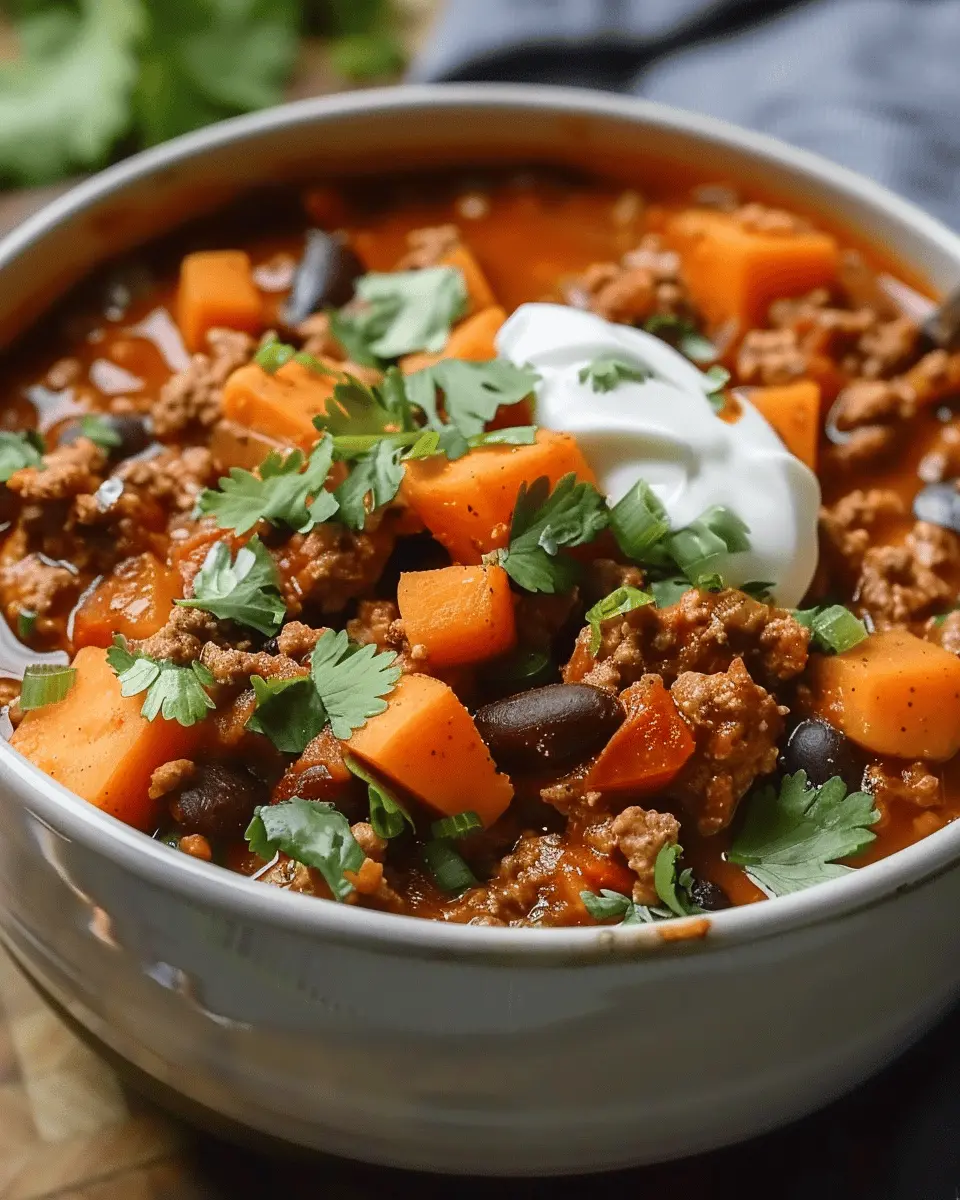 No Bean Turkey Chili: Hearty Sweet Potato Delight for All