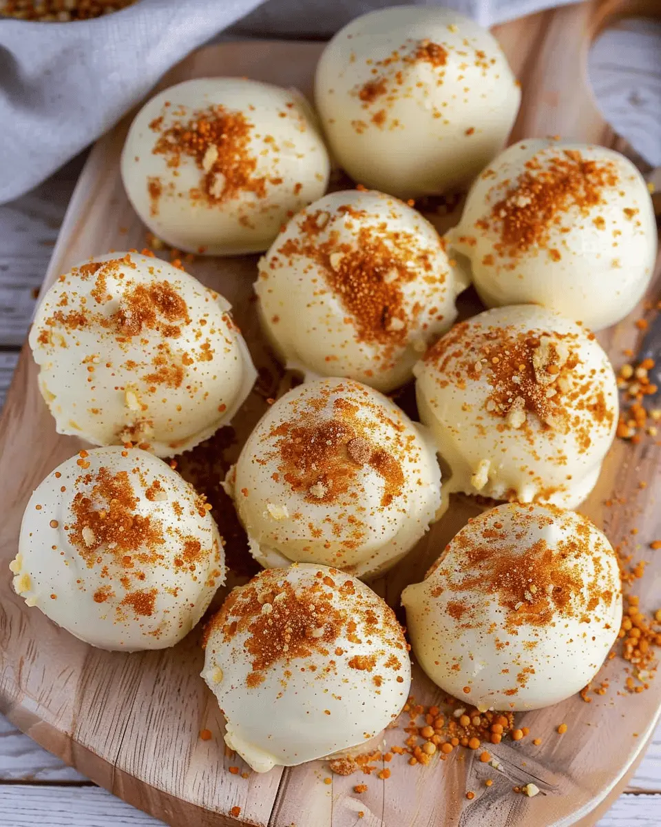 Pumpkin Cheesecake Truffles: Indulgent Bites for Fall Celebrations