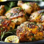 Savory Oven-Roasted French Garlic Chicken