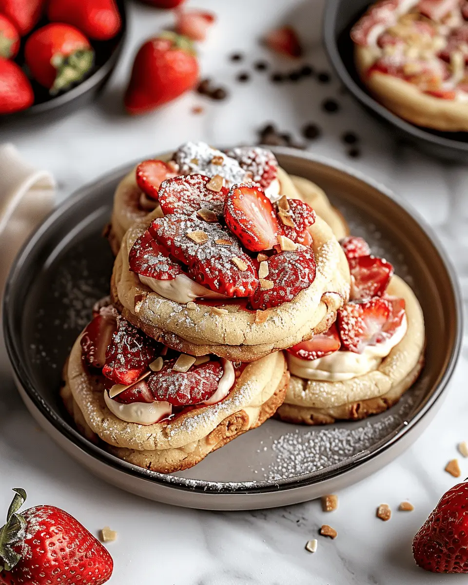 Strawberry Cheesecake Stuffed Cookies: Easy and Indulgent Treats
