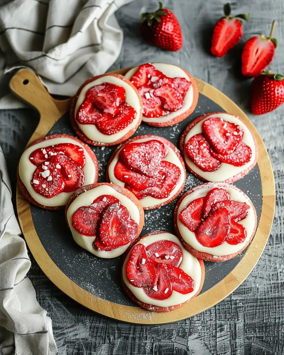 Strawberry Sugar Cookies: Easy Recipe for Sweet Bliss at Home