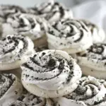 Sugar-Free Cookies and Cream Meringues