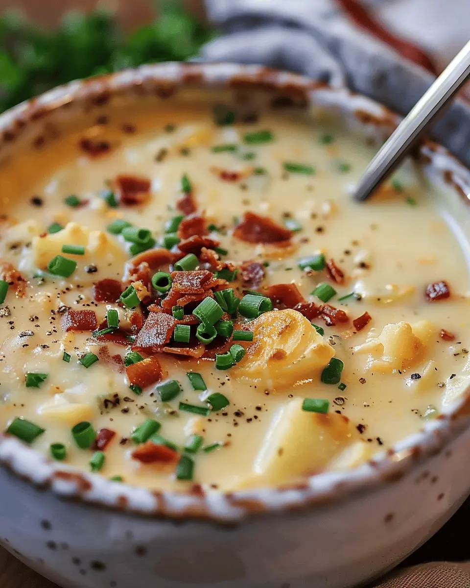 Creamy Loaded Baked Potato Soup: The Best Cozy Comfort Food
