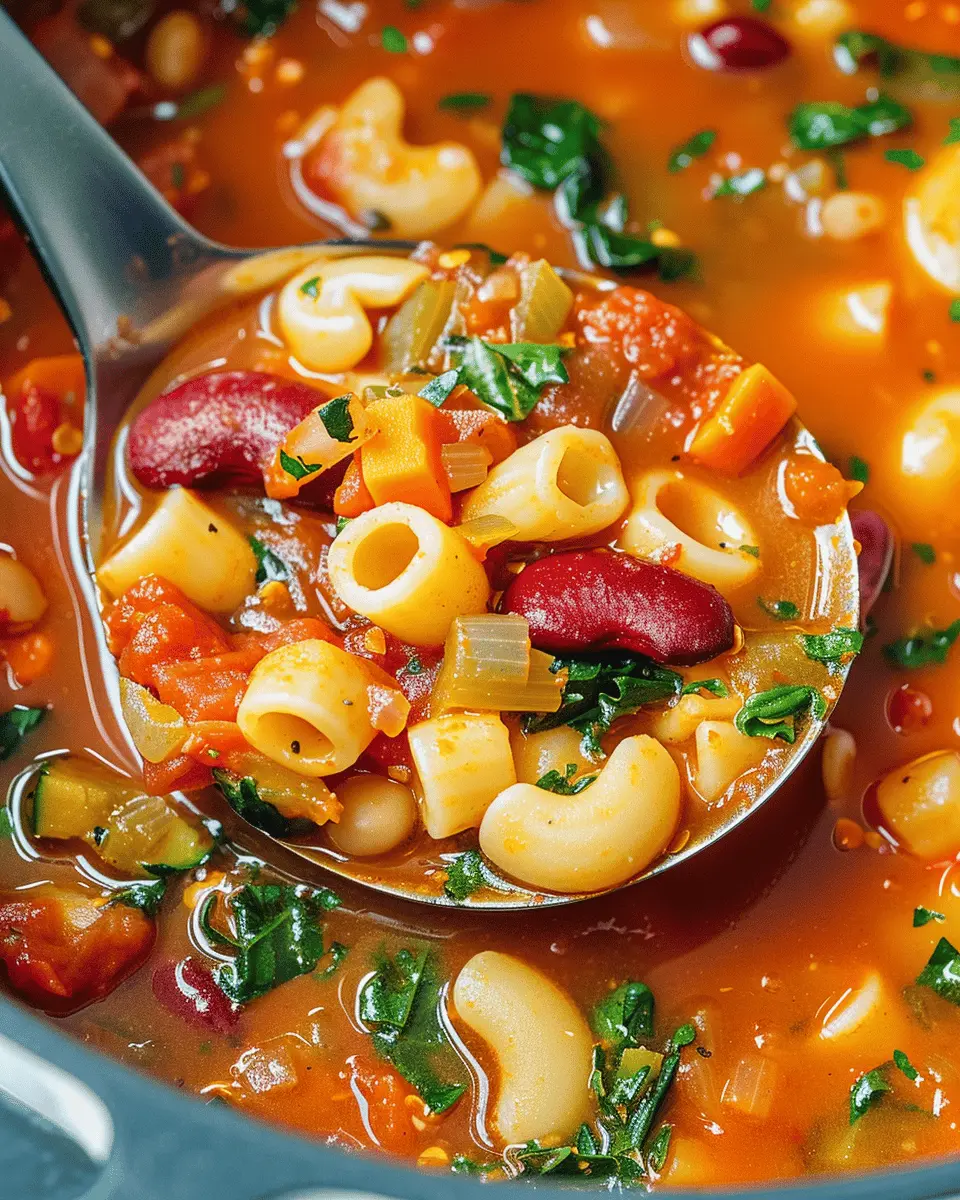 Easy Vegan Minestrone Soup: A Cozy, Heartwarming Delight