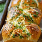 Korean Cream Cheese Garlic Bread