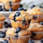 Small Batch Blueberry Muffins