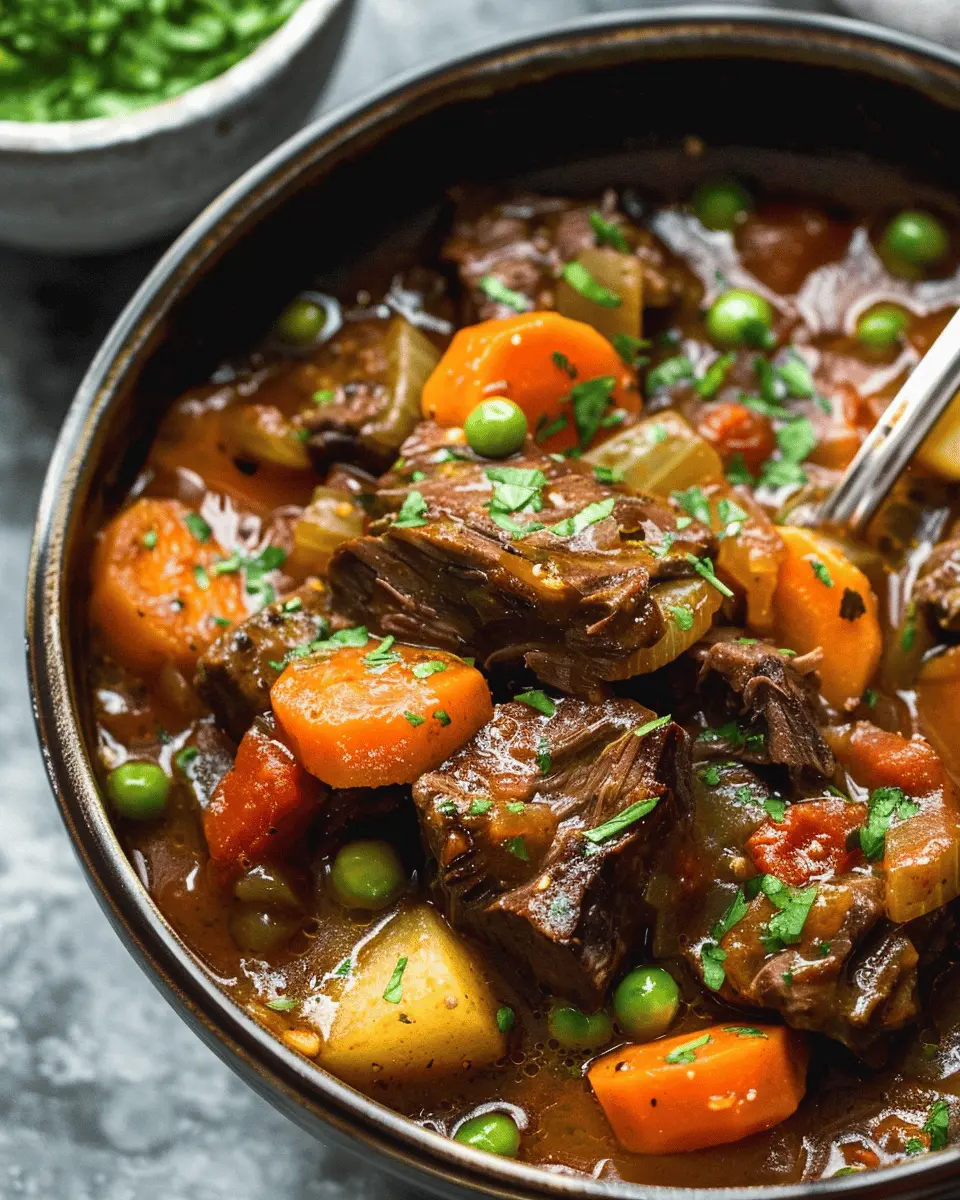 Beef Stew Made Easy: A Cozy Comfort Food Delight